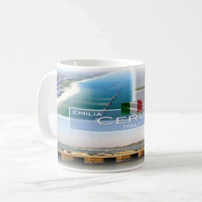 Mug IT Italie - Émilie Romagne - Cervia - (Devant gauche)