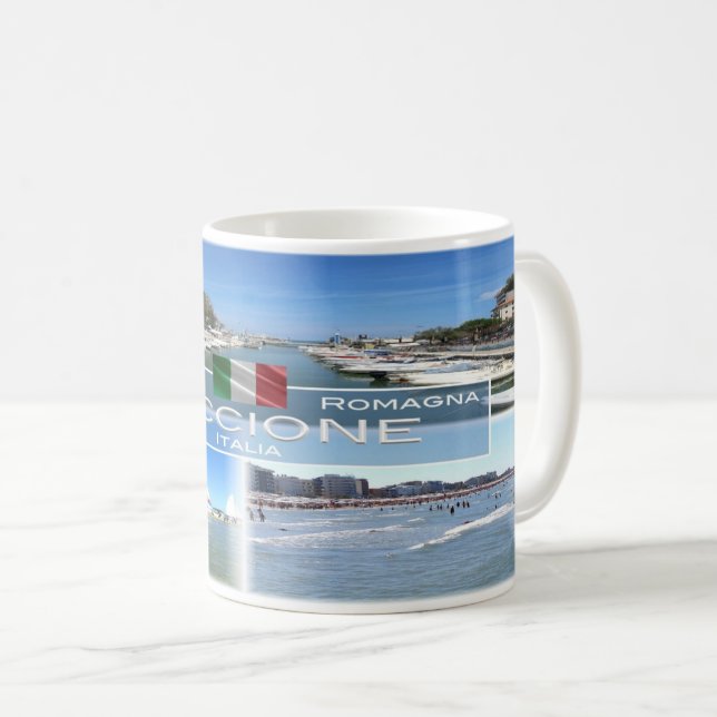 Mug IT Italie - Émilie Romagne - Riccione - (Devant droit)