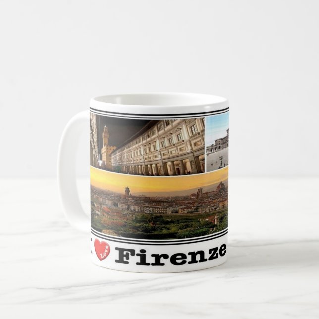 Mug IT Italie - Florence - (Devant gauche)