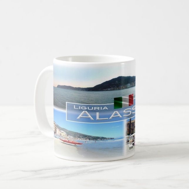Mug IT Italie - Ligurie - Alassio - (Devant gauche)