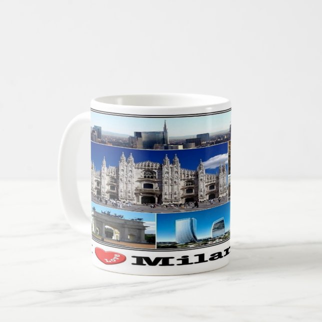 Mug IT Italie - Milan Milano - (Devant gauche)