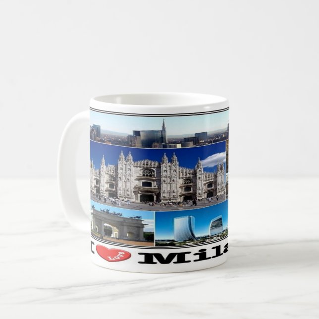 Mug IT Italie - Milan Milano - (Devant gauche)