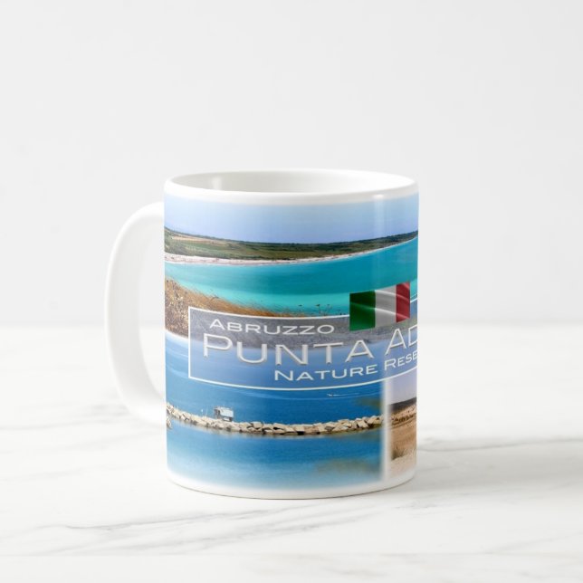Mug IT Italie - Punta Aderci Nature - (Devant gauche)