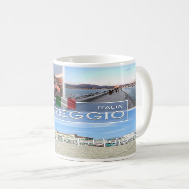 Mug IT Italie - Toscane - Viareggio - (Devant droit)