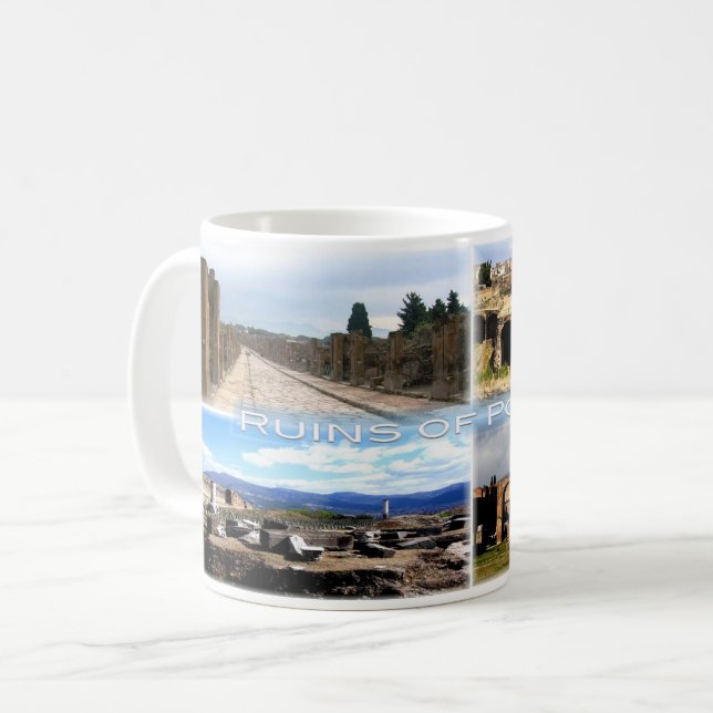 Mug IT Naples - Pompéi - Ruines de Pompéi - Port - (Devant gauche)
