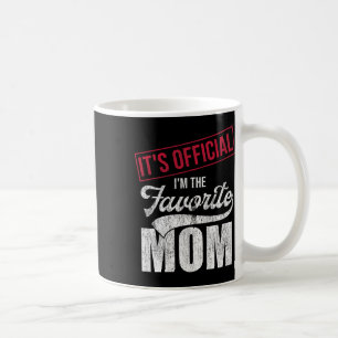 Mug It&# ; s Official I&# ; m The Favori Mom Retro Par