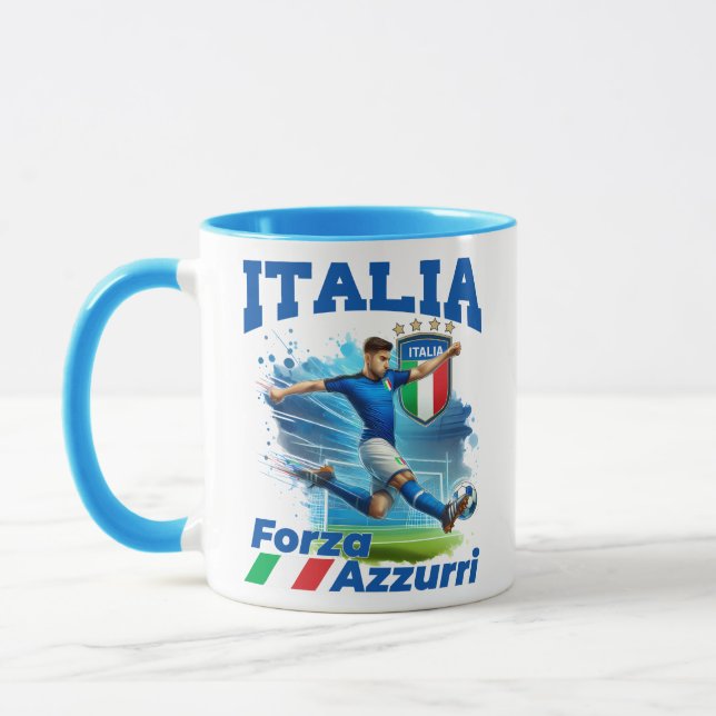 Mug Italia Forza Azzurri (Gauche)