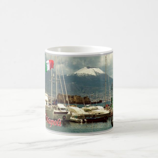 Mug Italie - Campanie - Naples - Vue Vésuve - (Centre)