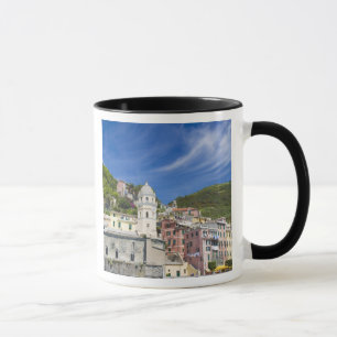 Mug Italie, Cinque Terre, Vernazza, port et église