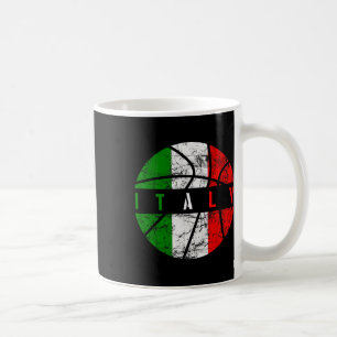 Mug Italie Drapeau Bysketbyll équipe italienne Fan Lov