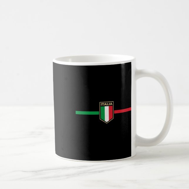 Mug Italie Football Italia Footbyll Fan  (Droite)
