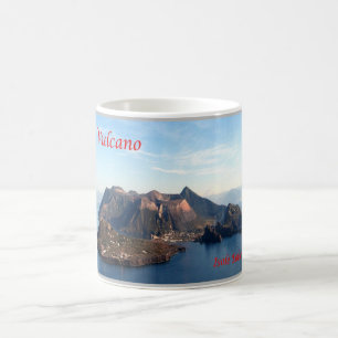 Mug Italie - Îles Éoliennes - Volcan Stromboli -