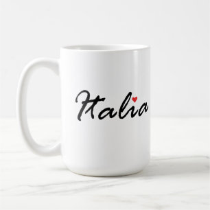 Mug Italie Italienne, j'aime Italie