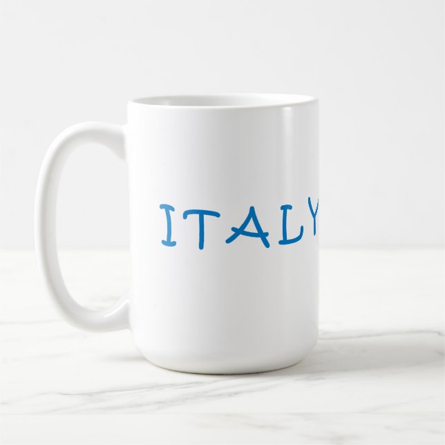 Mug Italie Italienne, j'aime Italie (Gauche)
