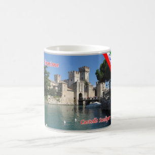 Mug Italie - Lac de Garde - Sirmione - Château de Sca