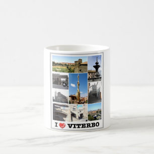 Mug Italie - Latium - Viterbe - I Love -