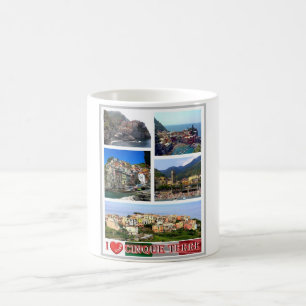 Mug Italie - Ligurie - Cinque Terre - I Love -