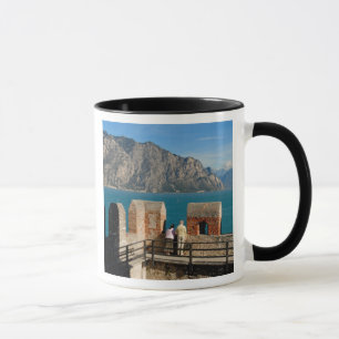 Mug Italie, Malcesine, vue de la tour du château de