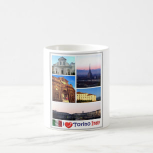 Mug Italie - Piémont - Torino - I Love -