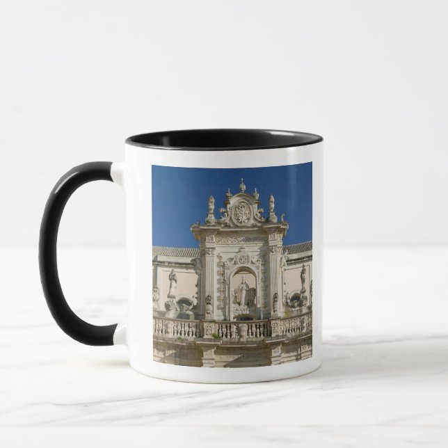 Mug Italie, Pouilles, Lecce, Piazza del Duomo, Palazzo (Gauche)