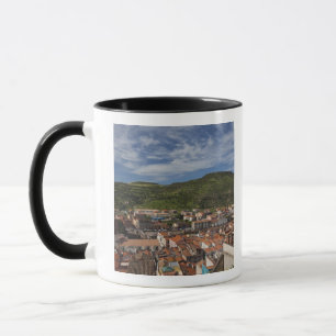 Mug Italie, Sardaigne, Bosa. Vue sur la ville du Caste