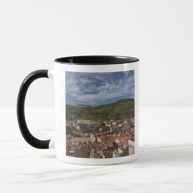 Mug Italie, Sardaigne, Bosa. Vue sur la ville du Caste (Gauche)