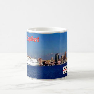 Mug Italie - Sardaigne - Cagliari - Port -