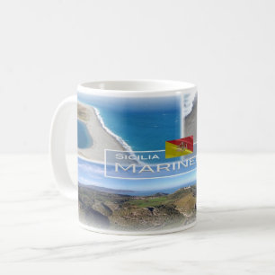 Mug Italie - Sicile - Réserve naturelle de Marinello -