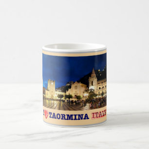 Mug Italie - Sicile - Taormina - I Love -
