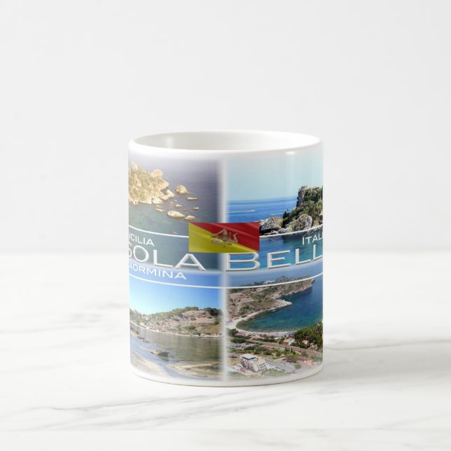 Mug Italie - Sicile - Taormina - Isola Bella - (Centre)