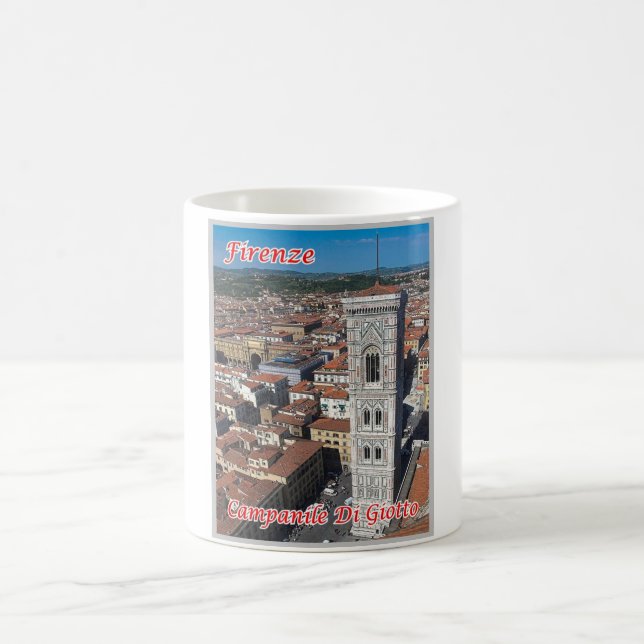 Mug Italie - Toscane - Florence - Le clocher de Giotto (Centre)
