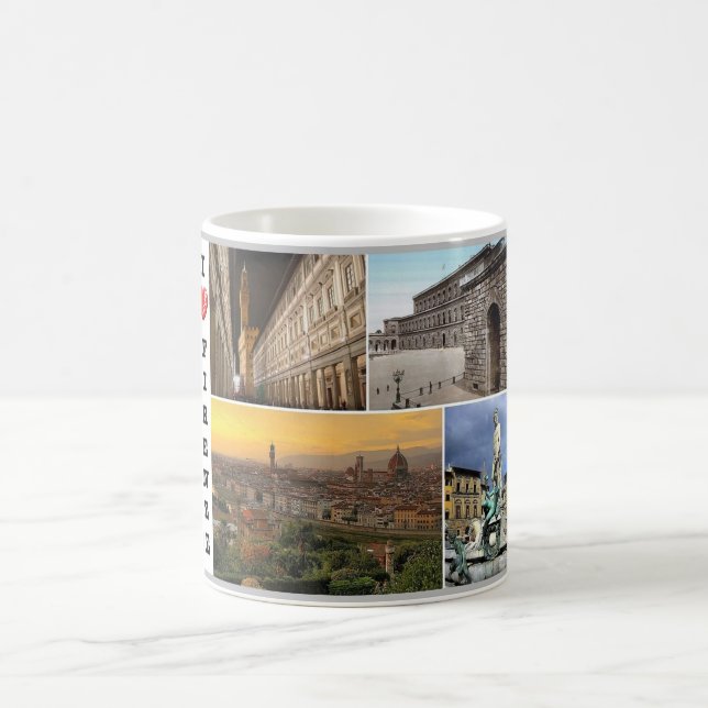 Mug Italie - Toscane - Florence - Mosaïque - (Centre)