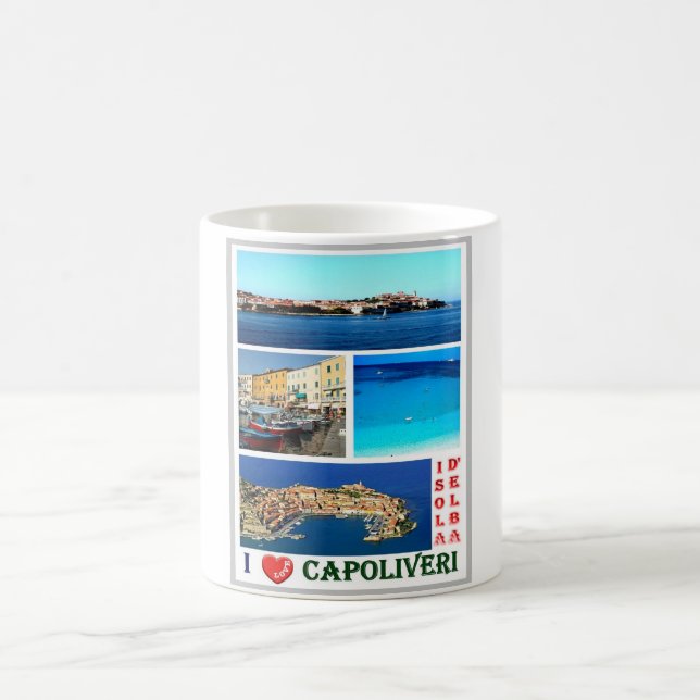 Mug Italie - Toscane - Isola d'Elba - Capoliveri - (Centre)