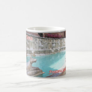Mug Italie - Toscane - Sienne - Fontaine Gaia -