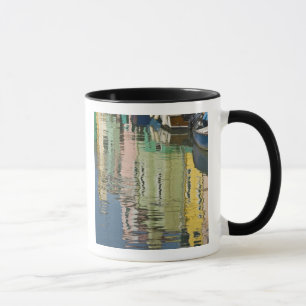 Mug Italie, Venise, Burano. Maisons multicolores le lo