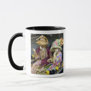 Mug Italie, Venise. Couple habillé en costumes pour
