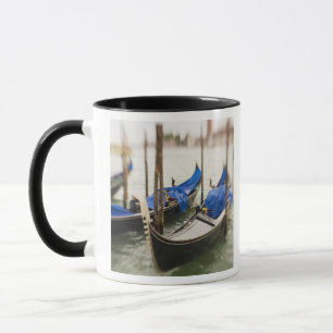 Mug Italie, Venise, Mise au point sélective de gondole