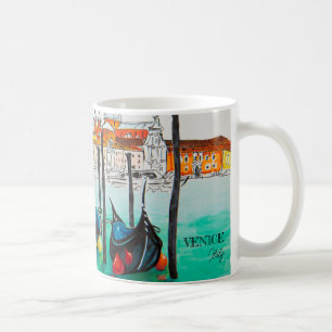 Mug Italie Voyage - VENICE aquarelle souvenir
