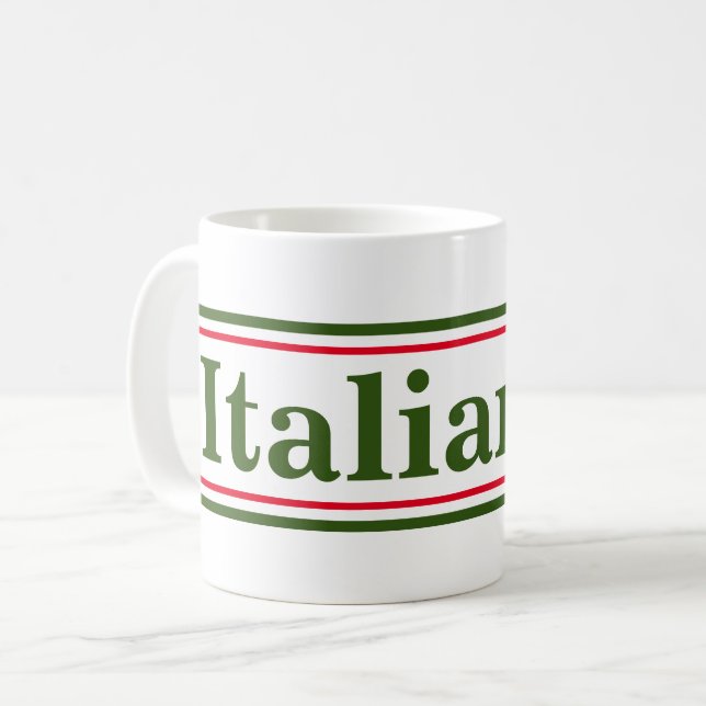 Mug Italien AF Funny (Devant gauche)