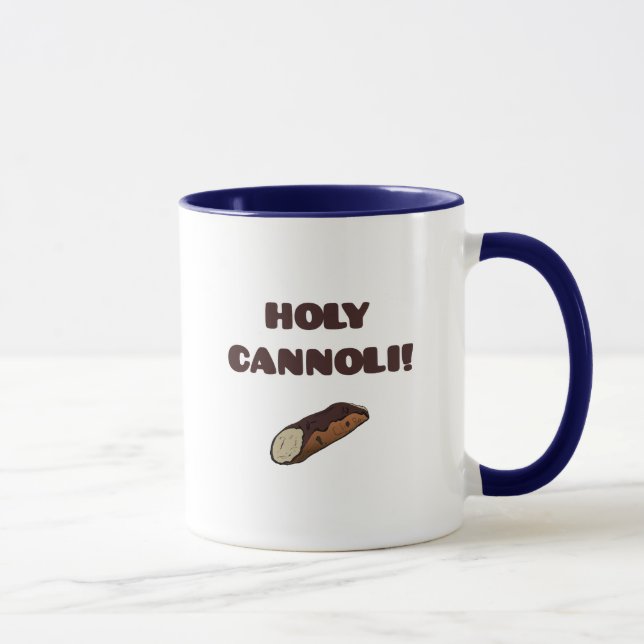 Mug Italien Drôle Cannoli Sacré (Droite)