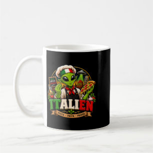 Mug Italien Italien Alien Pizza Pâtes Sondes Italia