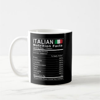 Mug Italien Nutrition Fiches T Chemise
