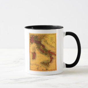 Mug ItalyPanoramic MapItaly