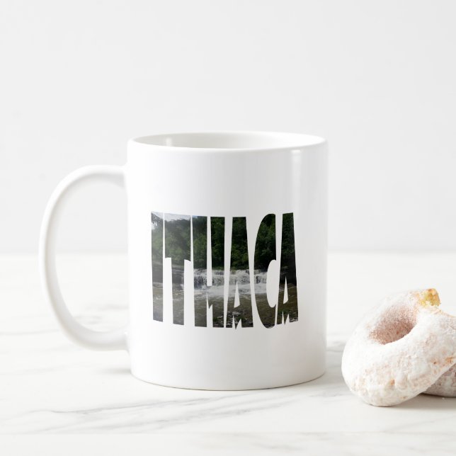 Mug Ithaque est Gorges (Avec donut)