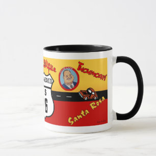 Mug Itinéraire 66 des USA de nostalgique - le Nouveau