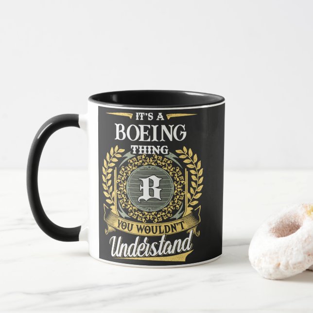 Mug It's a BOEING Thing You Wouldn't Understand (Avec donut)