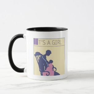 Mug <It's a Girl> par Steve Collier