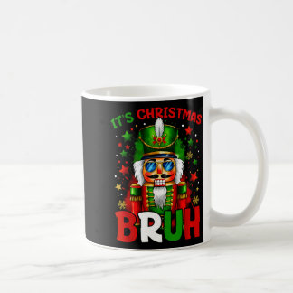 Mug It's Christmas Bruh Nutcracker Boys Kids Xmas Chri