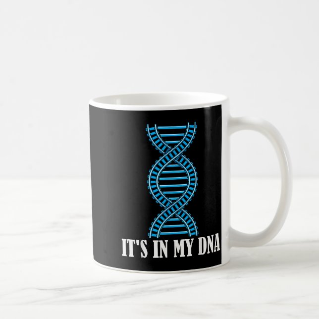Mug Its In My Dna Train Track Railfan Railroad Lover  (Droite)