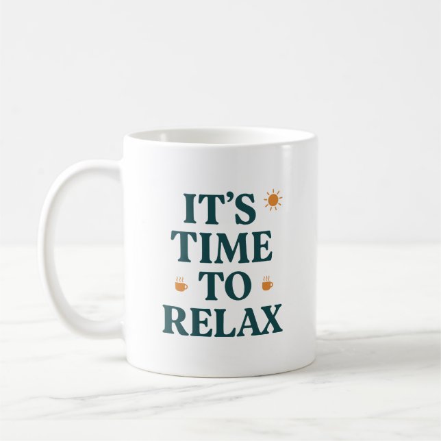 Mug It's Time to Relax  (Gauche)